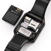 Relojes Inteligentes Android DZ09 Personalizados con Logotipo, Económicos, para Hombre y Mujer, Diseño ODM, Correa de Acero, Color Oro Rosa, Reloj Digital para Estudiantes, Compatible con iPhone, 2026