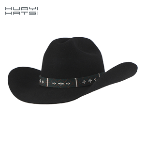 Sombreros HUAYI, 100% <span class=keywords><strong>Lana</strong></span> Australiana, Sombreros <span class=keywords><strong>de</strong></span> <span class=keywords><strong>Vaquero</strong></span> <span class=keywords><strong>de</strong></span> Fieltro Fedora Estilo Occidental para <span class=keywords><strong>Hombre</strong></span> - Product Image 4