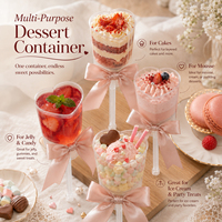 Hot Food-Grade Push Mould für Party Show Dekorationen Pudding Maker Kunststoff Kuchen Shooter Kuchen Werkzeuge