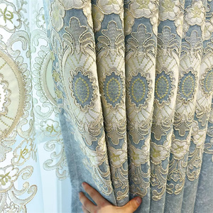 Rideaux Pour Salon <span class=keywords><strong>Cortinas</strong></span> Para Sala <span class=keywords><strong>Cortinas</strong></span> de ventana de lujo <span class=keywords><strong>Casa</strong></span> <span class=keywords><strong>Cortinas</strong></span> opacas para dormitorio Hogar La sala de estar de lujo - Product Image 2