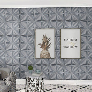 Mural de Pared 3D Geométrico Moderno, Panel Autoadhesivo de PVC Clásico, Decoración para Hogar y Bar, Adhesivos de Pared Elegantes e Impermeables, 1 Año - Product Image 3