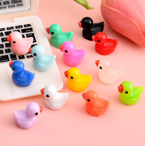 Miniature cảnh quan vườn Aquarium Chậu phụ kiện Dollhouse trang trí nội thất nhỏ vịt số lượng lớn nhựa nhỏ quyến rũ bức tượng nhỏ - Product Image 5