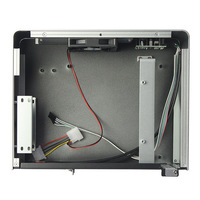 Fabricante profesional Aluminio PC Computer Case Mini ITX 2u Servidor Chasis