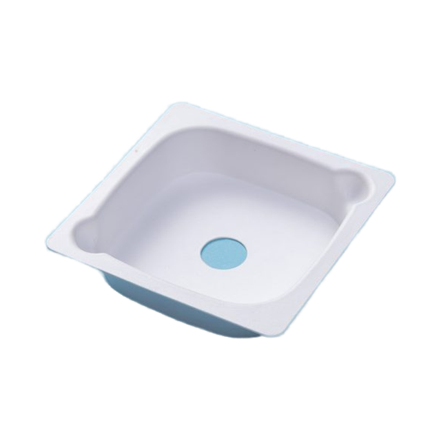 Recyclable Wet Press Molded Pulp Sugarcane Paper Pulp Inner Tray Eco-Friendly Unbleached White Customized Size Shape Packaging