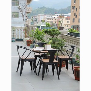 Mobili <span class=keywords><strong>da</strong></span> <span class=keywords><strong>Esterno</strong></span> per <span class=keywords><strong>Balcone</strong></span>, Arredamento Impermeabile e Anticorrosione per Caffetterie e Negozi di Tè, Mobili <span class=keywords><strong>da</strong></span> Patio - Product Image 4