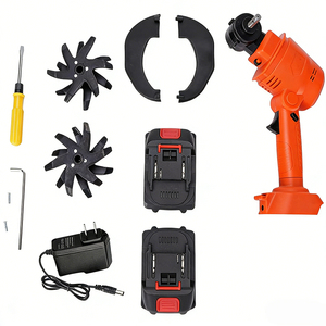 Azada Eléctrica Inalámbrica Portátil, Azada Motorizada Compatible <span class=keywords><strong>con</strong></span> Batería de 21V 550W, Cultivador de Jardín - Product Image 1