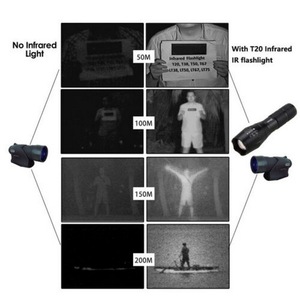 Linterna <span class=keywords><strong>LED</strong></span> infrarroja de 5W, 850nm, para caza, visión nocturna, Zoom, luz IR - Product Image 4