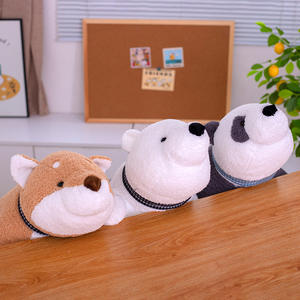 Tiktok Vente Chaude Grand Ours Blanc Pondéré Poupée Mignon Ours En Peluche Jouet Ours Couché Poupée pour Garçon Fille <span class=keywords><strong>Lit</strong></span> Oreiller <span class=keywords><strong>De</strong></span> Couchage - Product Image 3