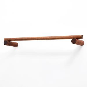 Legno Barra di Tovagliolo Fissato Al <span class=keywords><strong>Muro</strong></span> del Tovagliolo Cremagliera - Product Image 1