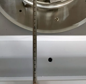 Foyer décoratif au gaz naturel/propane pour piscine Acier et acier corten pour terrasse extérieure ou foyer de jardin - Product Image 6