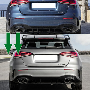 Coupe-silencieux pour Mercedes Benz Classe A W177 V177 <span class=keywords><strong>A35</strong></span> AMG jusqu'à <span class=keywords><strong>A45</strong></span> AMG Accessoires de tuyau d'échappement - Product Image 6