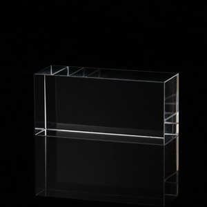 Prisma de Bloco de Vidro de Safira Octogonal Óptico para Instrumentos de Topografia, Certificado CE, Qualidade de Superfície 60/40, 90% Transparente - Product Image 3