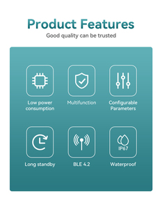 Di động thông minh BLE App không dây ẩm kế kỹ thuật số hộ gia đình phòng Nhiệt kế trong nhà - Product Image 3