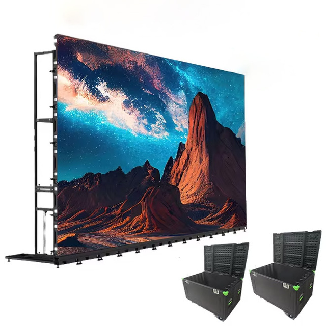HD 4K Full Color P3.9 P4.81 Outdoor Rental LED Display Screen for Cinema Concerts Events