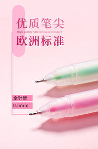 Nouvelle couleur main compte stylo art graffiti stylo brosse couleur étudiant gel stylo 12 couleurs - Product Image 4