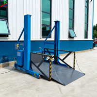 Équipement mobile d'entrepôt pour le chargement et le déchargement, rampe hydraulique pour conteneurs pour le chargement et le déchargement de camions