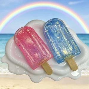 Colorful Ice Pop Style Gel Squeeze Ornament Funny Soft <b>Toy</b> for Relaxation <b>Desk</b> Styling Birthday Gifts and Seasonal Promotion - Product Image 1
