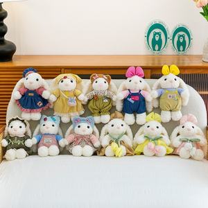 Adorable Peluche de Conejo con Orejas Colgantes en Forma de Corazón, Serie Pastoral, Juguete de Peluche para Aliviar el Estrés, Muñeco de Peluche Súper Suave - Product Image 2