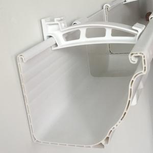 Grande auge en PVC de 7 pouces pour serres agricoles Gouttières d'eau de pluie en <span class=keywords><strong>plastique</strong></span> durable - Product Image 2