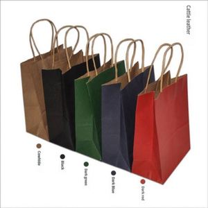 Custom <b>Printed</b> <b>Mini</b> Paper Bag White Brown Kraft Budget-Friendly Shopping Gift Bag with Your Own Logo for Wallet Use - Product Image 4
