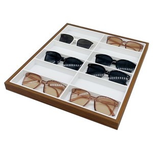 2025 nouveau <span class=keywords><strong>plateau</strong></span> d'affichage de lunettes en bois polyvalent de conception <span class=keywords><strong>pour</strong></span> lunettes - Product Image 5