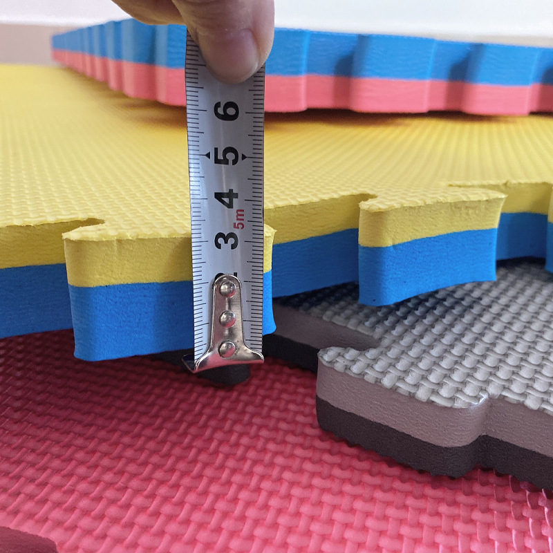 Лидер продаж на Amazon, дешевая цена, пазл, коврик для гимнастики, татами, дзюдо, коврики для боевого искусства с блокировкой из пены Eva