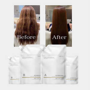 Nuova Crema Lisciante per Capelli alla Cheratina Formula Delicata 600ml per Uso Professionale in Salone, Lisciante Permanente - Product Image 1