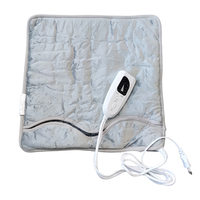 Chauffe-pieds électrique Offre Spéciale avec réglage de la température couverture en tissu en peluche matelassé PORTABLE coussin chauffant d'hiver pour femmes hommes