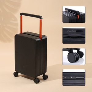 Maleta de Mano de 20 Pulgadas para Mujer con Candado de Combinación, Ruedas Giratorias, Bolsa de Viaje Resistente para Viajes de Placer, Colores Macaron - Product Image 4