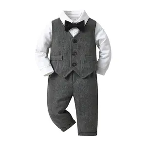 Costume de survêtement pour bébé garçon, tenue de tous les jours, tenue masculine, doux et confortable pour bébé garçon, Offre Spéciale