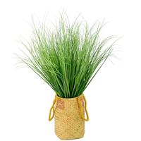Plantes artificielles en gros, grandes et mini, fleurs séchées, roseaux simulés pour cheminée murale chinoise
