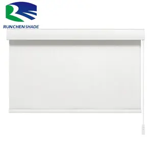RunChen सुरुचिपूर्ण खिड़की अंधा कर रही है ताररहित शीर्ष गुणवत्ता सौर रंगों सनस्क्रीन खिड़की अंधा रोलर शटर अंधा बिजली