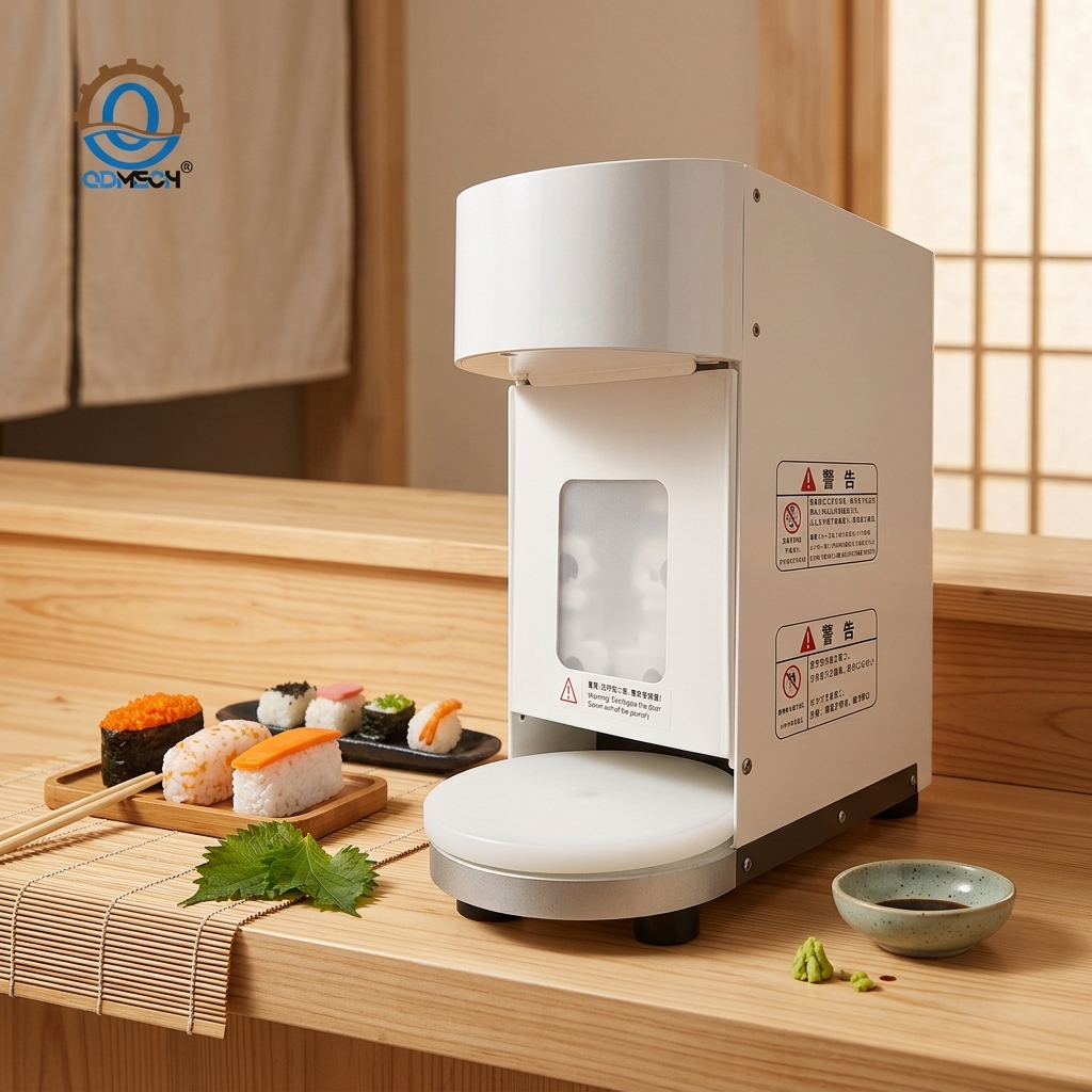 QDMECH Food Grade Material Commercial Grade Restaurant Rice Ball Maker Rice Ball Maker Sushi Nigiri Machine