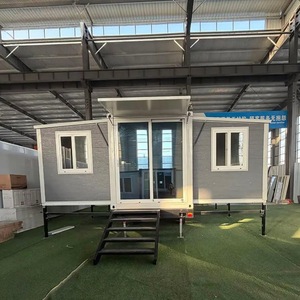 Casa Contenedor de Acero de Lujo, Expandible de Doble Ala, Transpirable, de 20-40 Pies, Diseño del Sudeste Asiático, Prefabricada, Plegable, para Dos Hoteles - Product Image 1