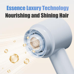 مجفف شعر أيوني عالي السرعة مع حماية من الحرارة الزائدة، يعمل بدون أسلاك، إشعاع منخفض، نفث هواء بارد، مجفف شعر محمول - Product Image 2