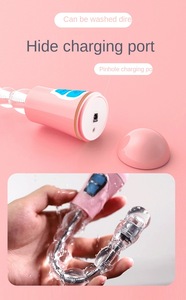 เครื่องสั่น2023ใหม่12ความถี่สำหรับผู้หญิงลูกปัดทวารหนักทำจากซิลิโคนแบบ <span class=keywords><strong>DIY</strong></span> สั่นได้ - Product Image 2