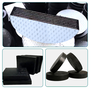 Support en caoutchouc pour pont autoroutier Juliu GYZGJZ, plaque carrée en tétrafluoroéthylène, coussin amortisseur, joint de dilatation personnalisé - Product Image 5
