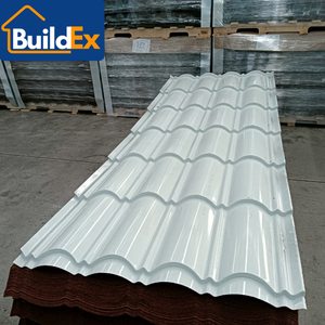 Ghana Offre Spéciale <span class=keywords><strong>Dekra</strong></span> Tuiles de toiture en acier ondulé Design moderne Longue portée Aluminium Béton Pierre Imperméable Maisons Villas - Product Image 4