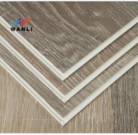 Baldosas de vinilo para suelo de madera lvt, pegatina de tablón de madera de pvc autoadhesiva spc, novedad