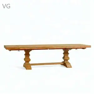 Manufacturers supply dinning table set in dinning room furniture solid wood dinning table