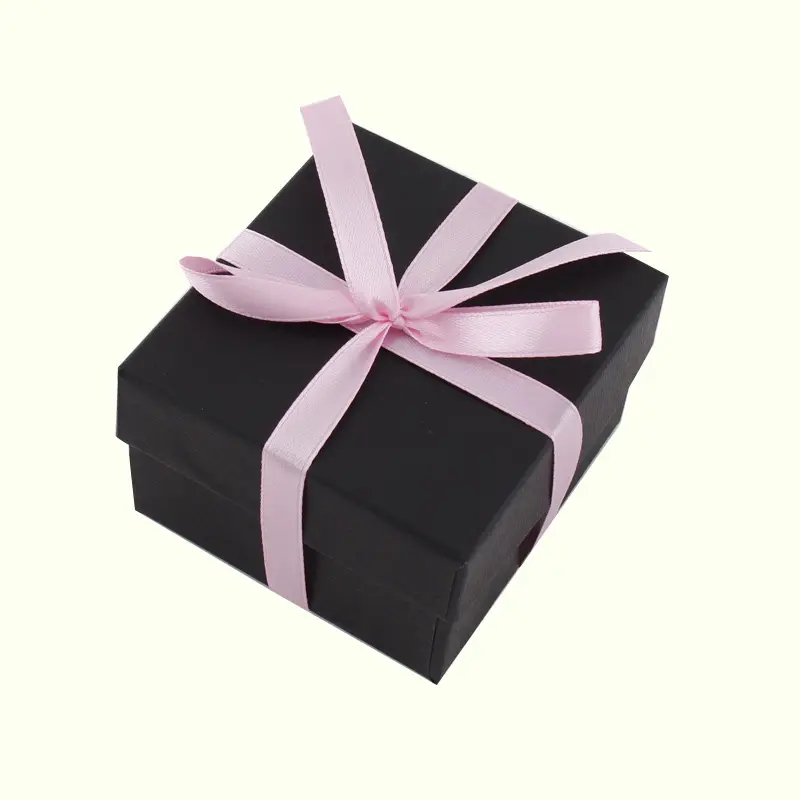 Deep black box, Black Box Phantom, mysterious black box, elegant gift box, watch box, jewelry box,Ribbon gift box