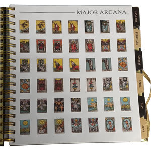 Tarot Jornal com folha de ouro Gold Corner Elastic Band Tab Páginas e adesivos Impressão personalizada - Product Image 3