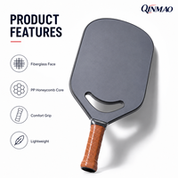 Hochleistungs-Thermoform-Hybrid-Faser-Schaum-Pickleball-Schläger mit Polymer-Wabenkern, Vibrationsdämpfung und einteiligem Thermoform-Design