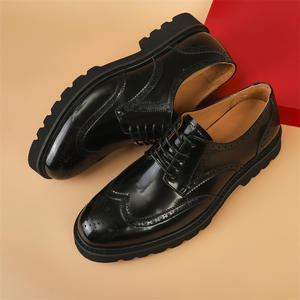 รองเท้าหนังคุณภาพสูงแบบสวม ดีไซน์กันน้ำ รองรับอุ้งเท้า ทำความสะอาดง่าย เหมาะสำหรับผู้ชายเดินทางประจำวันในวันที่ฝนตก - Product Image 2