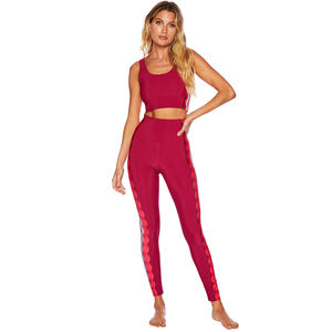 Conjunto de Yoga para Mujer, Ropa Deportiva, Nueva Llegada, Calidad Premium, Diseña Tu Propio Logotipo - Product Image 1