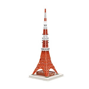 Tháp Tokyo nổi tiếng thế giới 3D Giáo dục bằng giấy Xếp hình Trang trí nhà DIY Lắp ráp Đồ chơi mô hình dành cho trẻ em Người lớn Quà tặng 51 ~ 100 miếng - Product Image 5