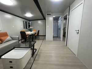 完整的预制20英尺40英尺可扩展集装箱房2-3-4卧室移动式住宅农舍厨房客厅 - Product Image 5