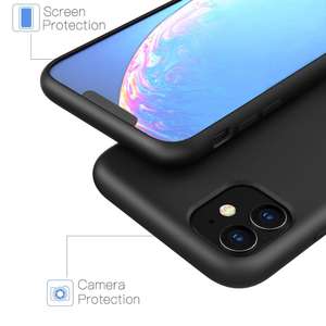 Antiurto Sottile Liquido Gel di Silicone Custodia protettiva In Gomma Tocco Morbido Della Copertura Posteriore Per Il <span class=keywords><strong>Iphone</strong></span> <span class=keywords><strong>11</strong></span> 2019 - Product Image 3