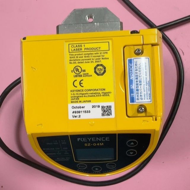 SZ-04M Safety Laser Scanner Ver2 24VDC 30-150mm 60ms IP65 Laser Scanner PLC