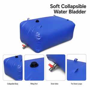 LUPU Inflatable <b>Water</b> Bladder PVC Tarpaulin <b>Water</b> Storage Pillow <b>Tank</b> Waterproof Rainwater Collection for Outdoor - Product Image 3